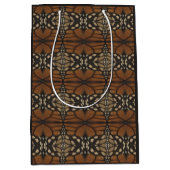 Monboogvlinder die dicht gaat Herhaal Patroon Medium Cadeauzakje (Voorkant)