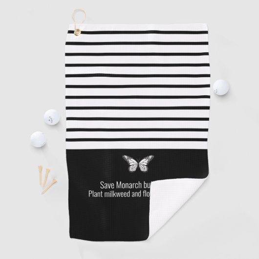 Monboogvlinder Golfhanddoek (Insitu)