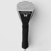 Monboogvlinder Golfheadcover (Voorkant)