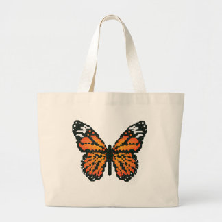 Monboogvlinder in veelhoek grote tote bag
