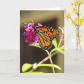 Monboogvlinder Kaart (Gele Bloem)