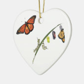 Monboogvlinder Keramisch Ornament (Links)