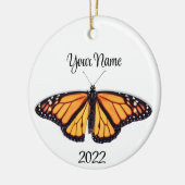 Monboogvlinder Keramisch Ornament (Links)