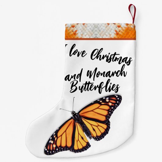 Monboogvlinder Kleine Kerstsok (Achterkant)