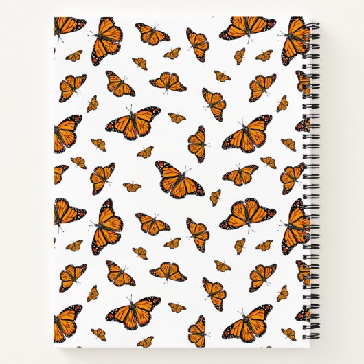 Monboogvlinder Notitieboek (Achterkant)