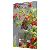 Monboogvlinder op de Struik rode vlinder Klembord (Links)