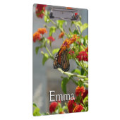 Monboogvlinder op de Struik rode vlinder Klembord (Rechts)