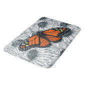 Monboogvlinder op naaldbeschermers badmat (Gekanteld)