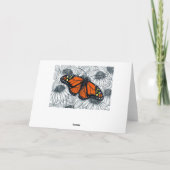 Monboogvlinder op naaldbeschermers kaart (Achterkant)