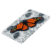 Monboogvlinder op naaldbeschermers magneet (Linkerzijde)