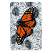 Monboogvlinder op naaldbeschermers magneet (Verticaal)