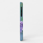 Monboogvlinder op Paarse lila ventilator Case-Mate iPhone Case (Achterkant/links)