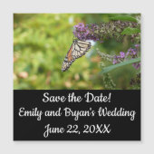 Monboogvlinder op Paarse vlinderStruik (Voorkant)