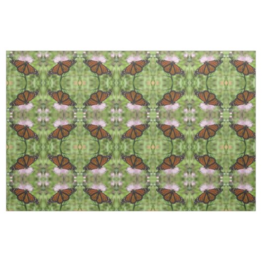 Monboogvlinder op roze vuil stof (Fat Quarter)