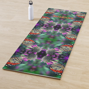 Monboogvlinder op ventilator, Abstract gepersonali Yogamat
