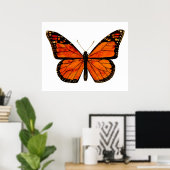 Monboogvlinder Poster (Thuiskantoor)