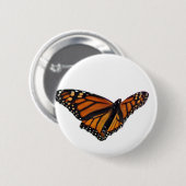 Monboogvlinder Ronde Button 5,7 Cm (Voorkant /achterkant)