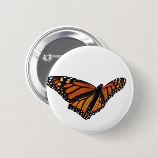 Monboogvlinder Ronde Button 5,7 Cm (Voorkant /achterkant)