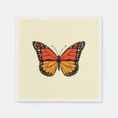 Monboogvlinder Servet (Voorkant)