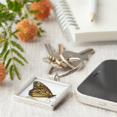 Monboogvlinder Sleutelhanger (Zijkant)