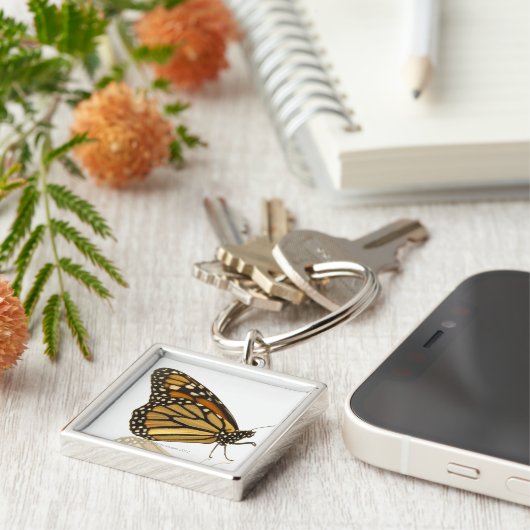 Monboogvlinder Sleutelhanger (Zijkant)