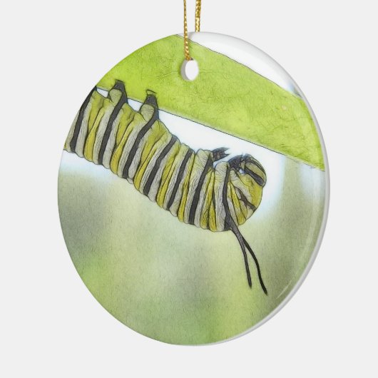 Monboogvlinder-stencijler voor het verkennen van e keramisch ornament (Links)