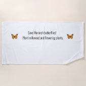 Monboogvlinder Strandlaken (Voorkant)