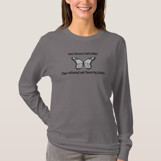 Monboogvlinder T-shirt (Voorkant)