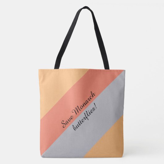 Monboogvlinder Tote Bag (Voorkant)