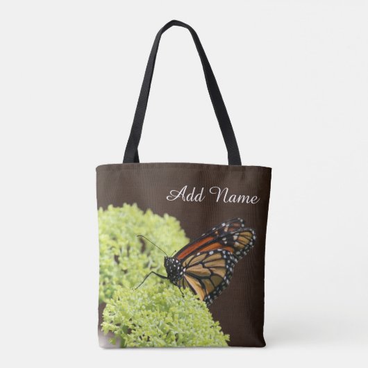 Monboogvlinder Tote Bag (Achterkant)
