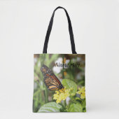 Monboogvlinder Tote Bag (Voorkant)