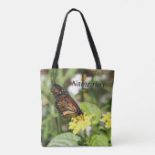 Monboogvlinder Tote Bag (Achterkant)