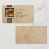 Monboogvlinder Visitekaartje (Voorkant / Achterkant)