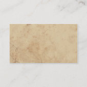 Monboogvlinder Visitekaartje (Achterkant)