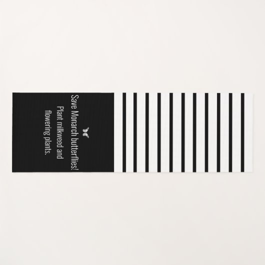 Monboogvlinder Yogamat (Voorkant (horizontaal))