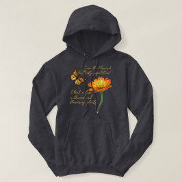 Monboogvlinder, Zinnia flower, Hoodie