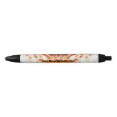 Monboogvlinder Zwarte Inkt Pen (Voorkant)