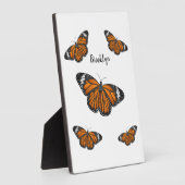 Monboogvlinderillustratie cartoon fotoplaat (Zijkant)