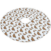 Monboogvlinderillustratie cartoon kerstboom rok (Gekanteld)