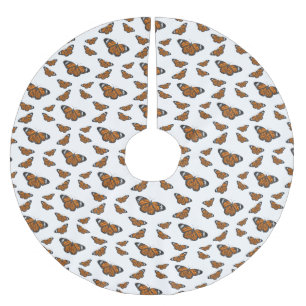 Monboogvlinderillustratie cartoon kerstboom rok