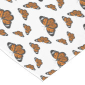 Monboogvlinderillustratie cartoon korte tafelloper (Hoek)