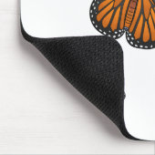 Monboogvlinderillustratie cartoon muismat (Hoek)