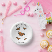 Monboogvlinderillustratie cartoon papieren kommen (Feest)