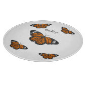 Monboogvlinderillustratie cartoon snijplank (Hoek)