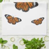Monboogvlinderillustratie cartoon theedoek (Gevouwen)