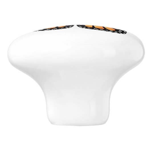 Monboogvlinderlade Keramische Knop (Zijkant)