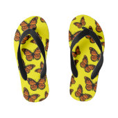 Monboogvlinderontwerp - Kinder Teenslippers (Voetbed)