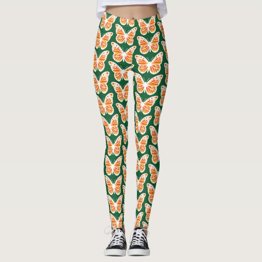 Monboogvlinderontwerp - Leggings (Voorkant)