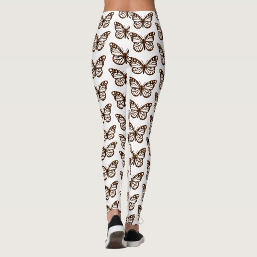 Monboogvlinderontwerp - Leggings (Achterkant)