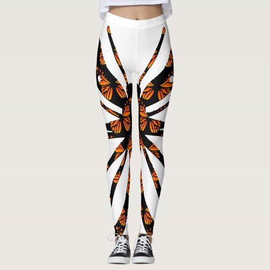 Monboogvlinderontwerp - Leggings (Voorkant)